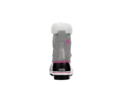 Sorel Girls Infant Pac Nylon Wp Snow Boot - Grey -Fami Shoes Sales US 01 702410 04