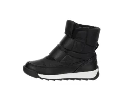 Sorel Boys Whitney Ii Strap Wp Snow Boot - Black -Fami Shoes Sales US 01 702414 03
