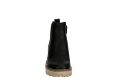 Dv By Dolce Vita Girls Fury Wedge Bootie - Black -Fami Shoes Sales US 01 702427 02