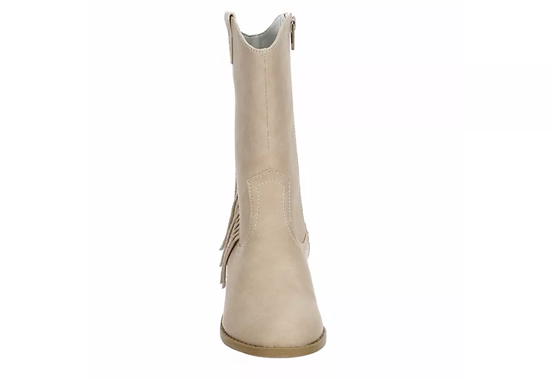 Dv By Dolce Vita Girls Lillyth Western Boot - Off White 3 Dv By Dolce Vita Girls Lillyth Western Boot - Off White - Image 3