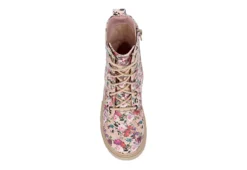 Blowfish Girls Playground-k Lace-up Boot - Floral -Fami Shoes Sales US 01 702457 05
