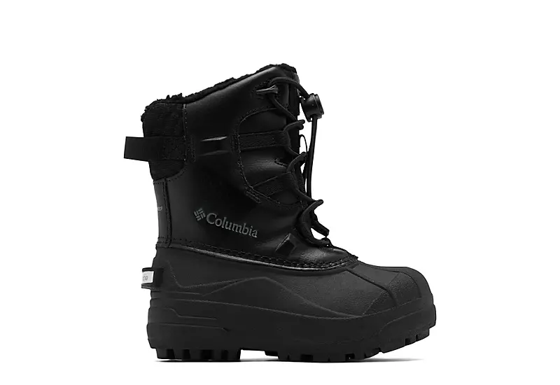 Columbia Boys Infant Bugaboot Snow Boot - Black 2 Columbia Boys Infant Bugaboot Snow Boot - Black - Image 2