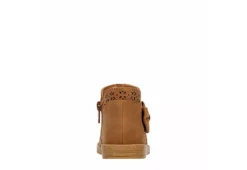 Cupcake Couture Girls Infant Lil Janie Bootie - Chestnut -Fami Shoes Sales US 01 702462 04