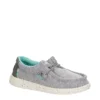 Heydude Boys Wally Youth Slip On Sneaker - Grey