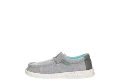 Heydude Boys Wally Youth Slip On Sneaker - Grey 10 Heydude Boys Wally Youth Slip On Sneaker - Grey -Fami Shoes Sales US 01 702473 03