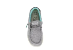 Heydude Boys Wally Youth Slip On Sneaker - Grey 12 Heydude Boys Wally Youth Slip On Sneaker - Grey -Fami Shoes Sales US 01 702473 05