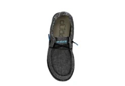 Heydude Boys Wally Youth Slip On Sneaker - Black 12 Heydude Boys Wally Youth Slip On Sneaker - Black -Fami Shoes Sales US 01 702476 05