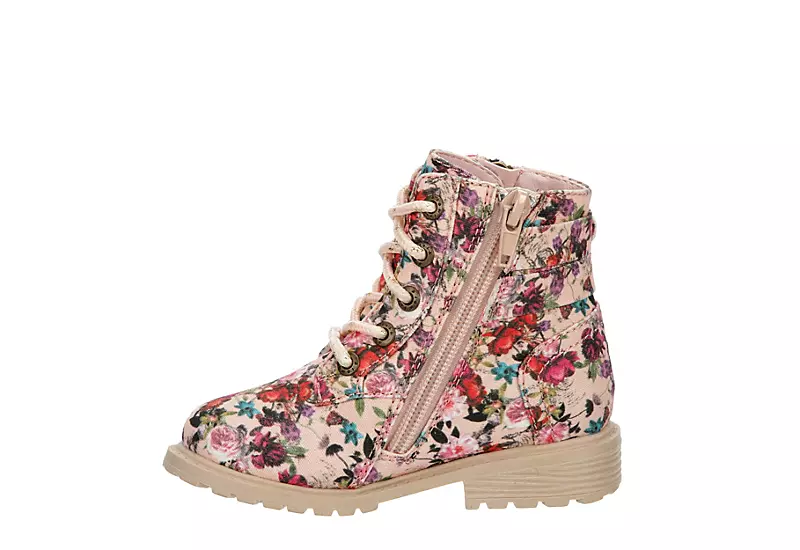Blowfish Girls Infant Rya-t Lace-up Boot - Floral 4 Blowfish Girls Infant Rya-t Lace-up Boot - Floral - Image 4