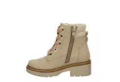 Cupcake Couture Girls Infant Lil Lexi Lace-up Boot - Beige 10 Cupcake Couture Girls Infant Lil Lexi Lace-up Boot - Beige -Fami Shoes Sales US 01 702522 03