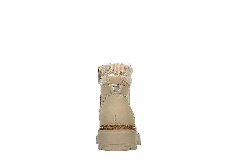 Cupcake Couture Girls Infant Lil Lexi Lace-up Boot - Beige 5 Cupcake Couture Girls Infant Lil Lexi Lace-up Boot - Beige - Image 5