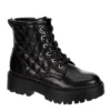 Madden Girl Girls Jrozzie Combat Boot - Black
