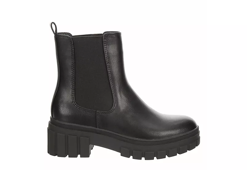 Cupcake Couture Girls Kat Chelsea Boot - Black 2 Cupcake Couture Girls Kat Chelsea Boot - Black - Image 2