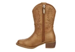 Cupcake Couture Girls Infant Lil Shelby Western Boot - Tan 10 Cupcake Couture Girls Infant Lil Shelby Western Boot - Tan -Fami Shoes Sales US 01 702529 03