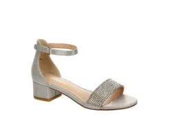 Limelight Girls Jewel Dress Sandal - Silver