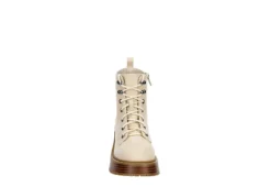 Limelight Girls Elleri Lace Up Boot - Ivory 9 Limelight Girls Elleri Lace Up Boot - Ivory -Fami Shoes Sales US 01 702532 02