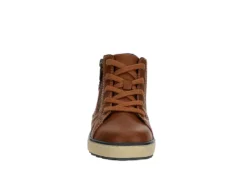 West Harris Boys Arlo Sneaker Boot - Tan -Fami Shoes Sales US 01 702534 02