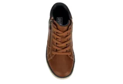 West Harris Boys Arlo Sneaker Boot - Tan -Fami Shoes Sales US 01 702534 05