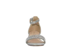 Limelight Girls Infant Lil Jewel Dress Sandal - Silver -Fami Shoes Sales US 01 702535 02