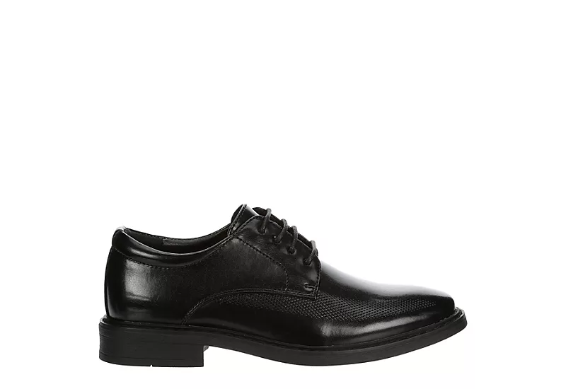 Restoration Boys Charles Dress Shoe - Black 2 Restoration Boys Charles Dress Shoe - Black - Image 2