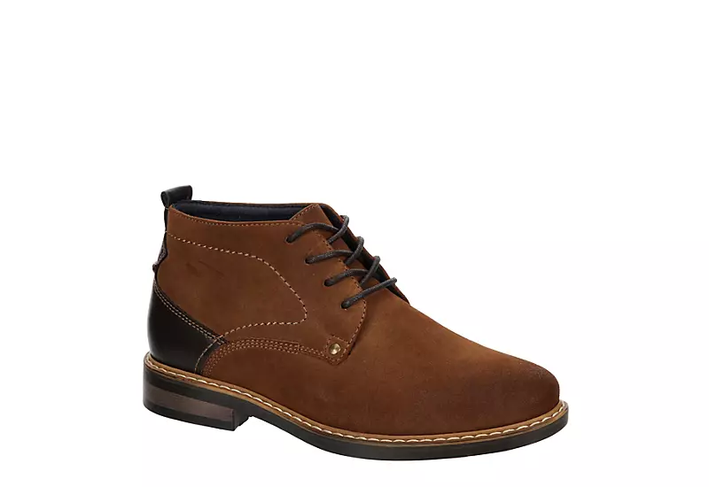 Restoration Boys Henry Chukka - Tan 1 Restoration Boys Henry Chukka - Tan