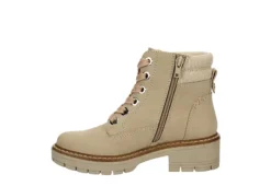 Cupcake Couture Girls Lexi Lace-up Boot - Beige -Fami Shoes Sales US 01 702557 03