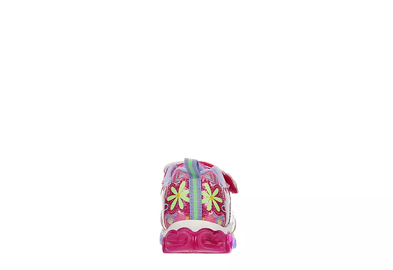 Disney Girls Infant Encanto Light Up Sneaker - Pink 5 Disney Girls Infant Encanto Light Up Sneaker - Pink - Image 5