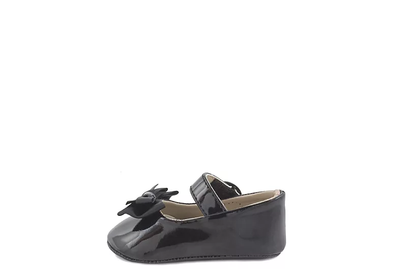 Baby Deer Girls Infant Mckenna Dress Flat - Black 4 Baby Deer Girls Infant Mckenna Dress Flat - Black - Image 4