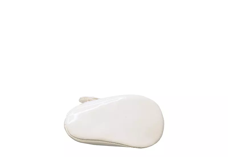 Baby Deer Girls Infant Mckenna Dress Flat - White 6 Baby Deer Girls Infant Mckenna Dress Flat - White - Image 6