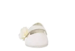 Baby Deer Girls Infant Linley Dress Flat - Ivory 9 Baby Deer Girls Infant Linley Dress Flat - Ivory -Fami Shoes Sales US 01 702591 02