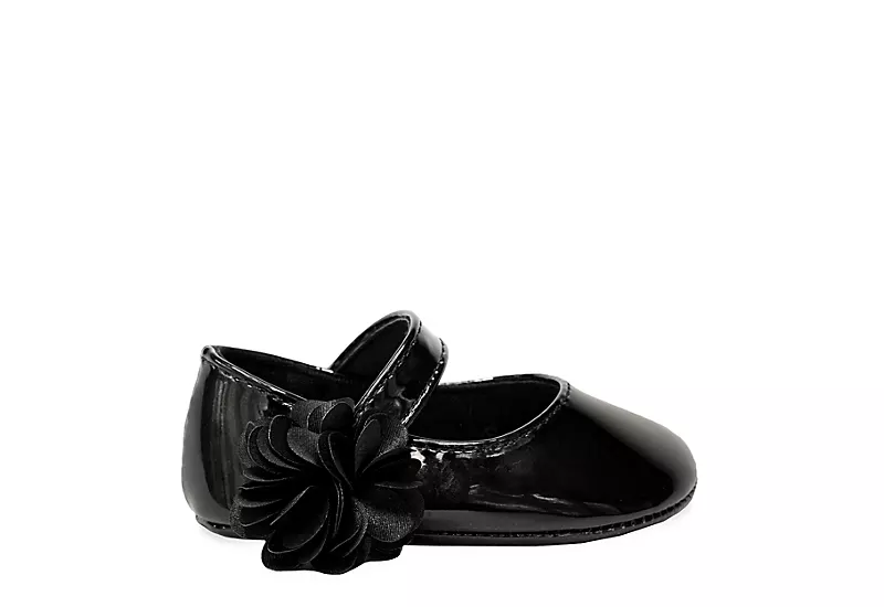 Baby Deer Girls Infant Linley Dress Flat - Black 1 Baby Deer Girls Infant Linley Dress Flat - Black