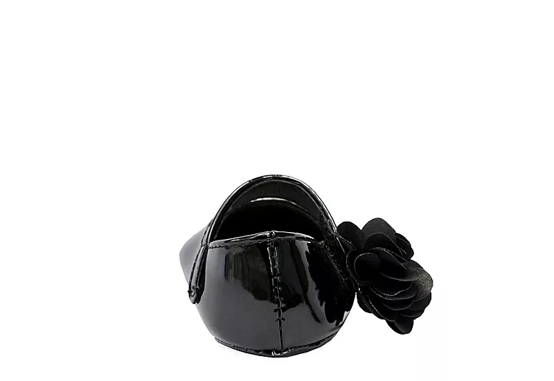 Baby Deer Girls Infant Linley Dress Flat - Black 4 Baby Deer Girls Infant Linley Dress Flat - Black - Image 4