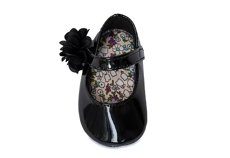 Baby Deer Girls Infant Linley Dress Flat - Black 5 Baby Deer Girls Infant Linley Dress Flat - Black - Image 5