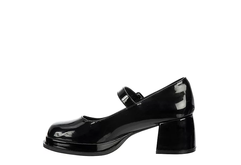 Steve Madden Girls Jkitty Mary Jane Dress Shoe - Black 4 Steve Madden Girls Jkitty Mary Jane Dress Shoe - Black - Image 4