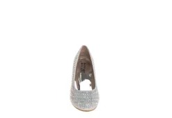Badgley Mischka Girls Jemtastic Dress Shoe - Silver -Fami Shoes Sales US 01 702612 02