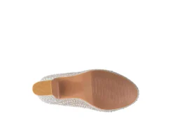 Badgley Mischka Girls Jemtastic Dress Shoe - Silver -Fami Shoes Sales US 01 702612 05