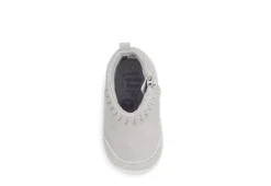 Stride Rite Girls Infant Crib Bianca Boot - Grey -Fami Shoes Sales US 01 702617 05