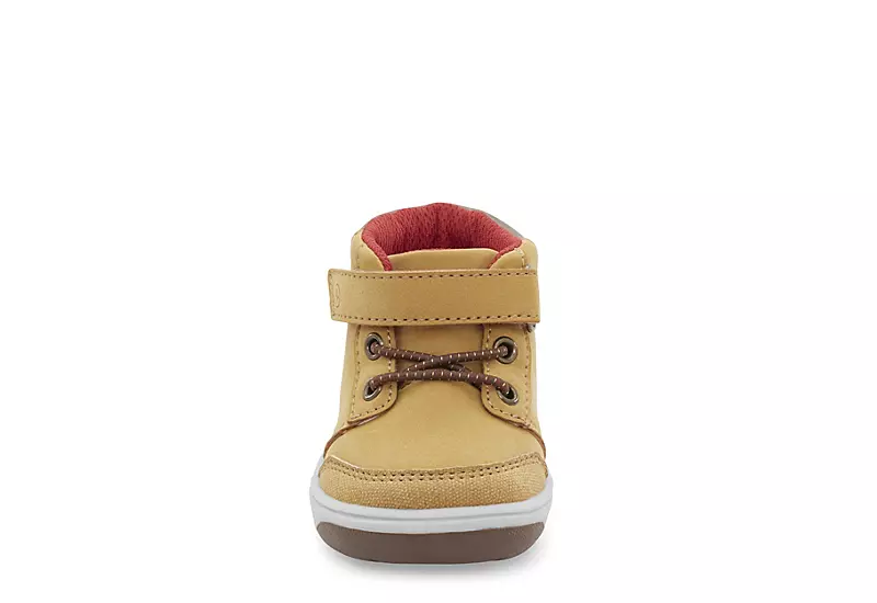 Stride Rite Boys Infant Crib Indiana Boot - Tan 3 Stride Rite Boys Infant Crib Indiana Boot - Tan - Image 3