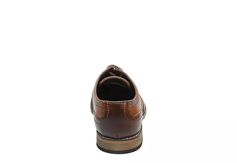 Stacy Adams Boys Dunbar Oxford - Cognac 5 Stacy Adams Boys Dunbar Oxford - Cognac - Image 5