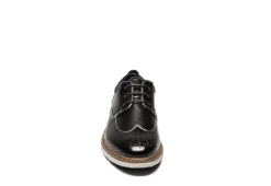 Stacy Adams Boys Synergy Oxford - Black -Fami Shoes Sales US 01 702636 02