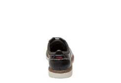 Stacy Adams Boys Synergy Oxford - Black -Fami Shoes Sales US 01 702636 04