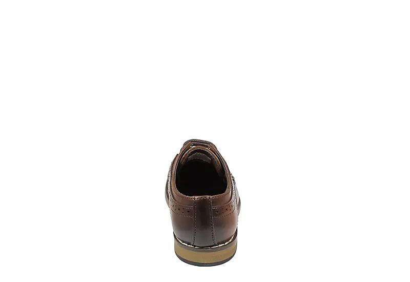 Stacy Adams Boys Infant Dickinson Oxford - Cognac 5 Stacy Adams Boys Infant Dickinson Oxford - Cognac - Image 5