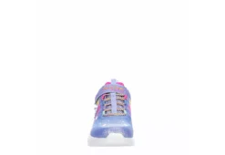 Skechers Girls Unicorn Dreams Light Up Sneaker - Light Blue 9 Skechers Girls Unicorn Dreams Light Up Sneaker - Light Blue -Fami Shoes Sales US 01 702644 02