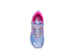 Skechers Girls Unicorn Dreams Light Up Sneaker - Light Blue 12 Skechers Girls Unicorn Dreams Light Up Sneaker - Light Blue -Fami Shoes Sales US 01 702644 05
