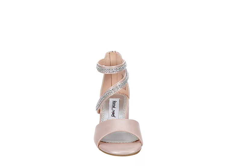 Rachel Shoes Girls Felicia Dress Heel - Pink 3 Rachel Shoes Girls Felicia Dress Heel - Pink - Image 3