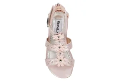 Rachel Shoes Girls Infant Lil Carlee Dress Heel - Pink -Fami Shoes Sales US 01 702666 05