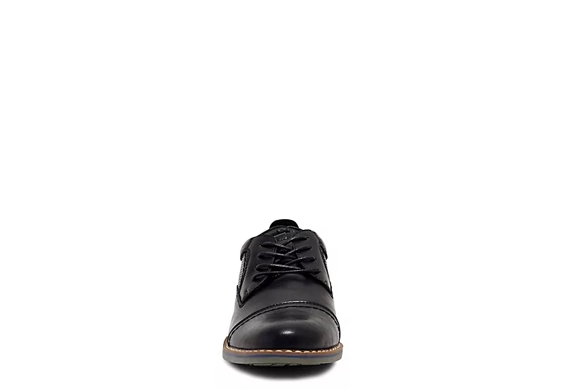 Steve Madden Boys Boliverr Dress Shoe - Black 3 Steve Madden Boys Boliverr Dress Shoe - Black - Image 3