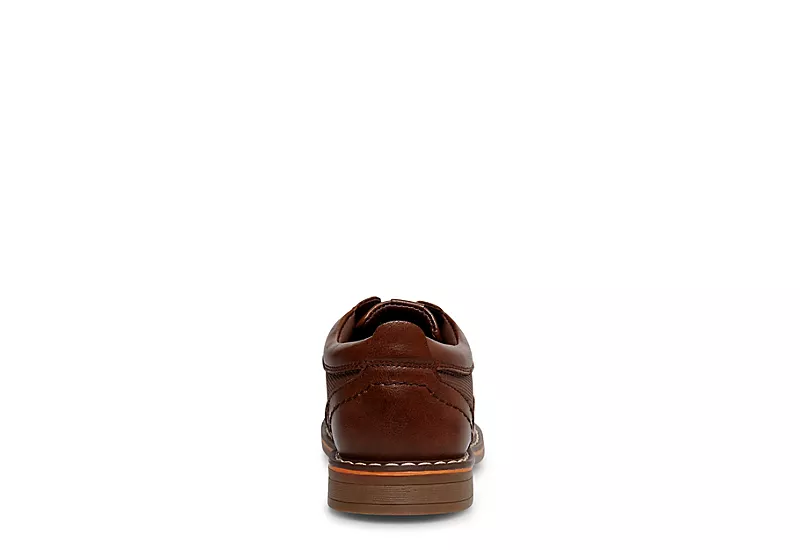 Steve Madden Boys Boliverr Dress Shoe - Cognac 4 Steve Madden Boys Boliverr Dress Shoe - Cognac - Image 4