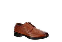 Deer Stags Boys Ace Wingtip Oxford - Cognac