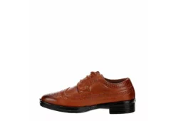 Deer Stags Boys Ace Wingtip Oxford - Cognac -Fami Shoes Sales US 01 702674 03