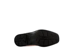 Deer Stags Boys Ace Wingtip Oxford - Cognac -Fami Shoes Sales US 01 702674 06